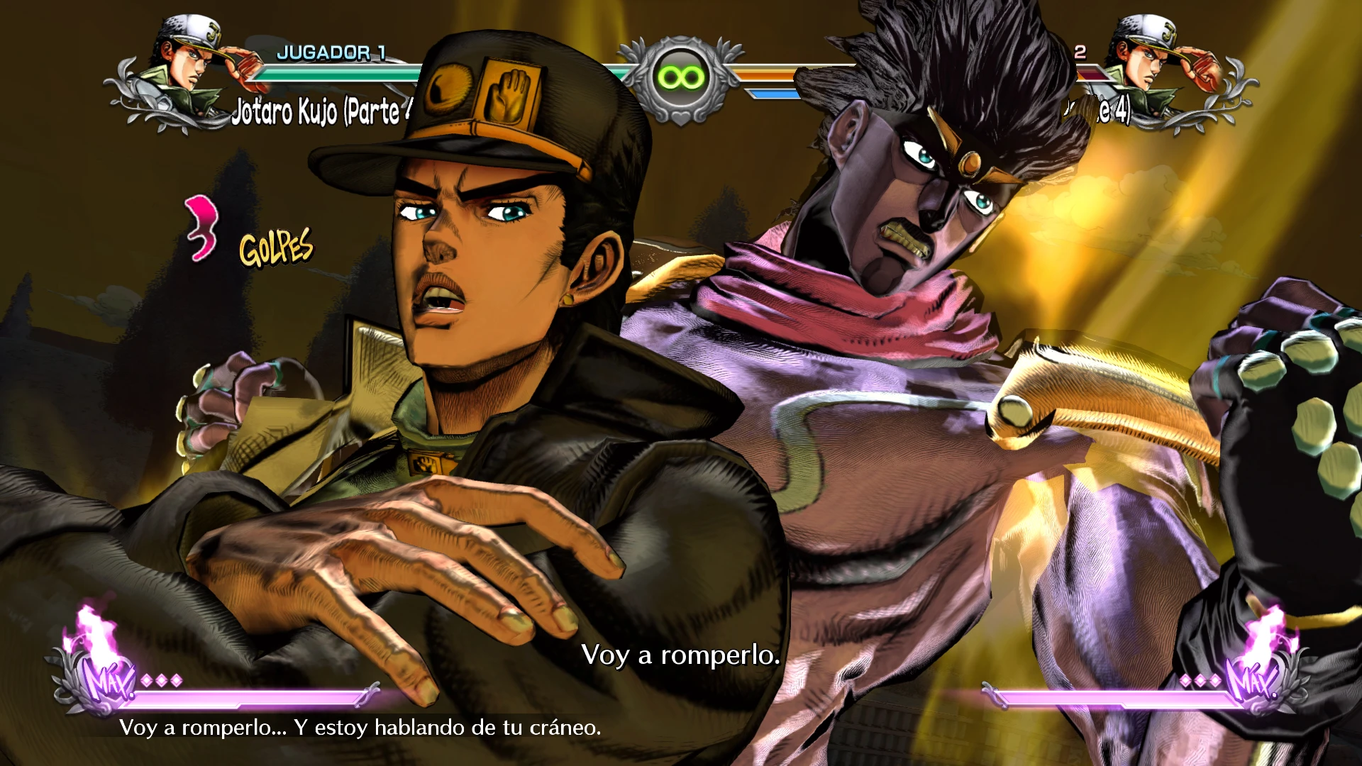 Jotaro Part 4 Part 3 at JoJo's Bizarre Adventure: All-Star Battle R ...