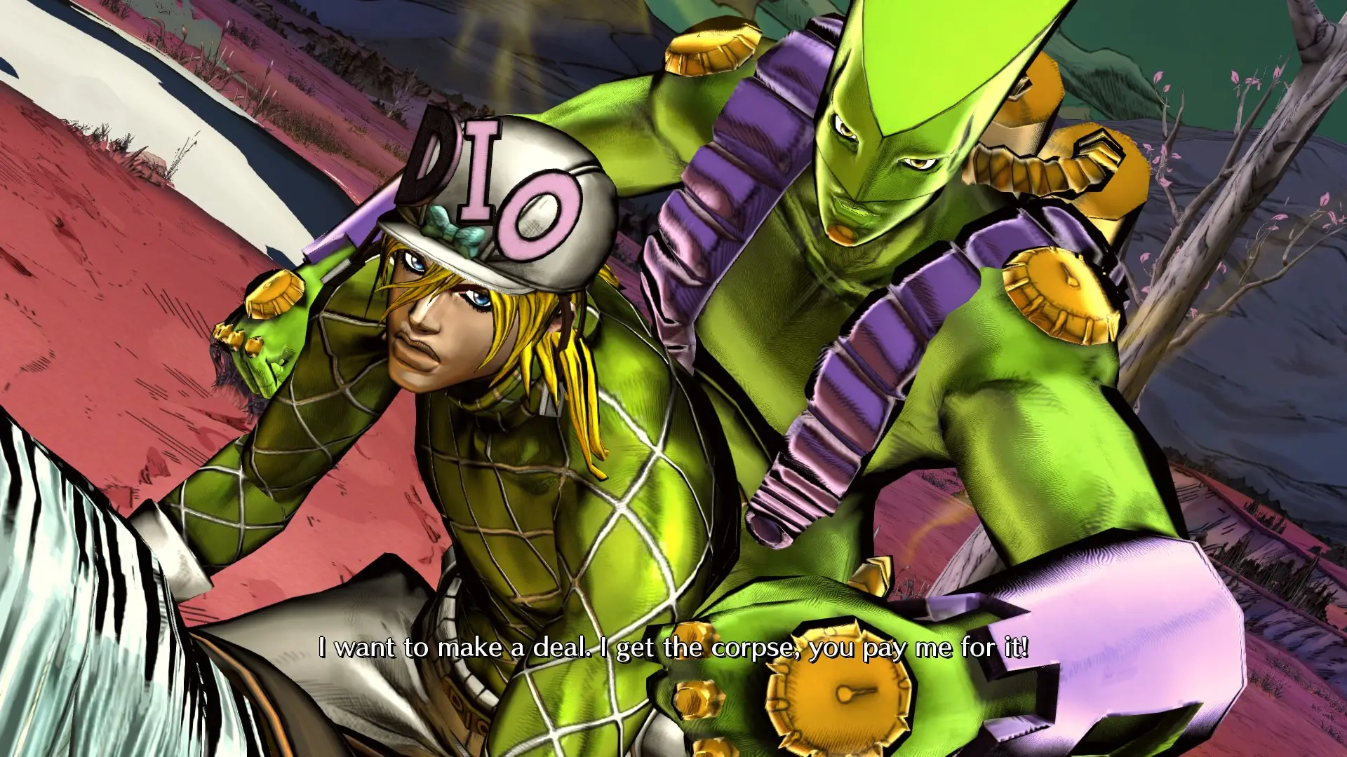 Diego Brando (parallel World) Animations At Jojo's Bizarre Adventure 