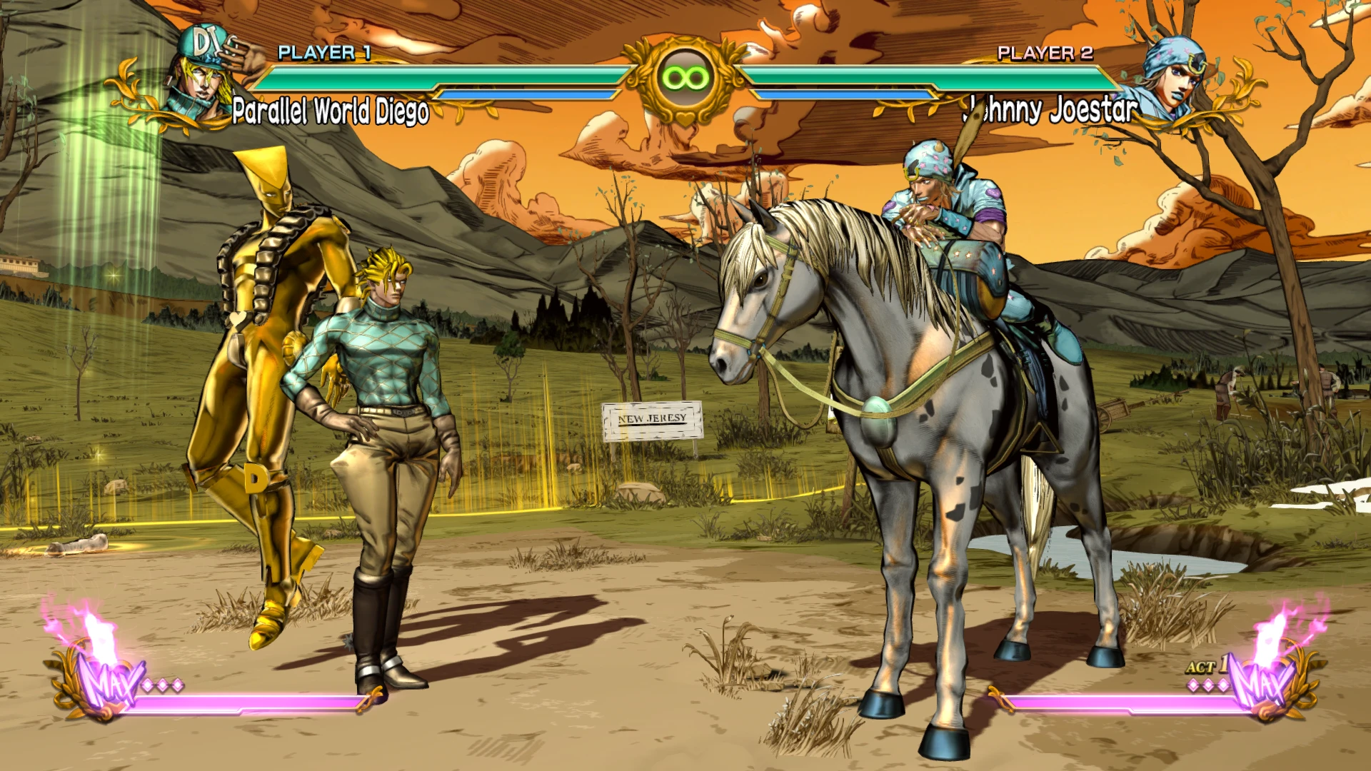 AU Diego and AU The World at JoJo's Bizarre Adventure: All-Star Battle R  Nexus - Mods and Community