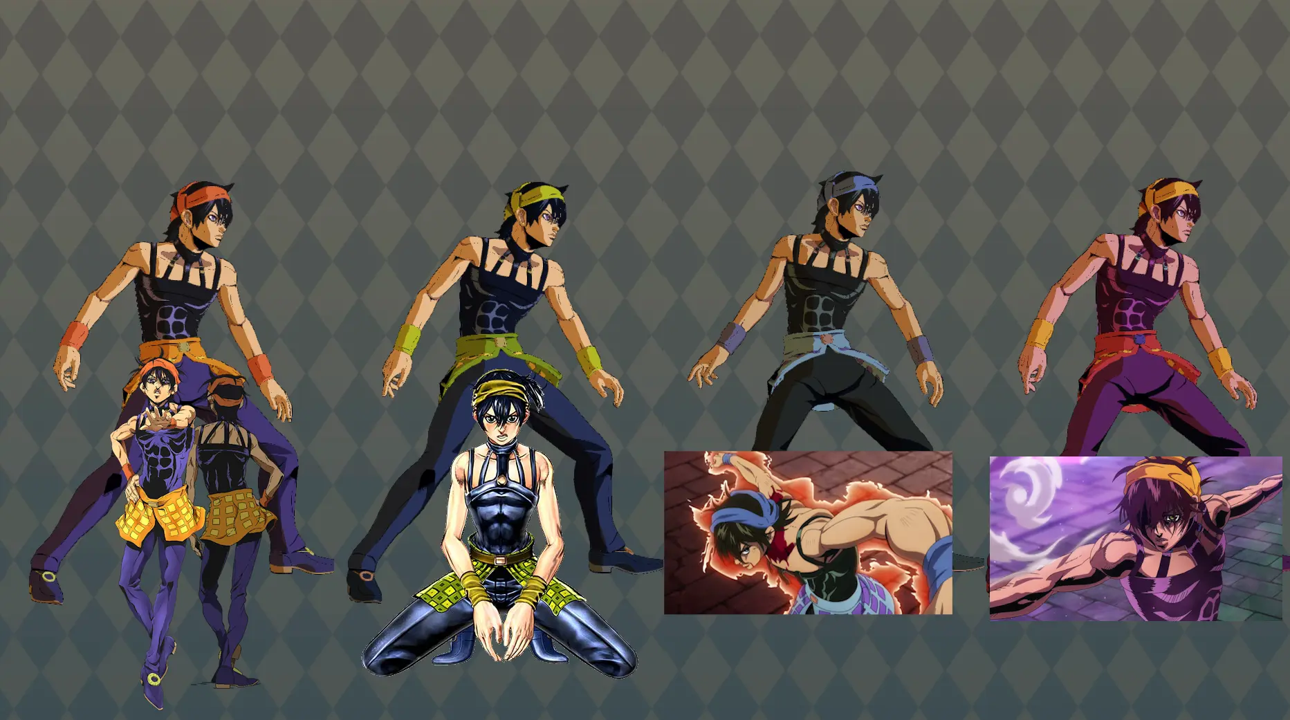 Narancia and Trish Anime Mod at JoJo's Bizarre Adventure: All-Star ...