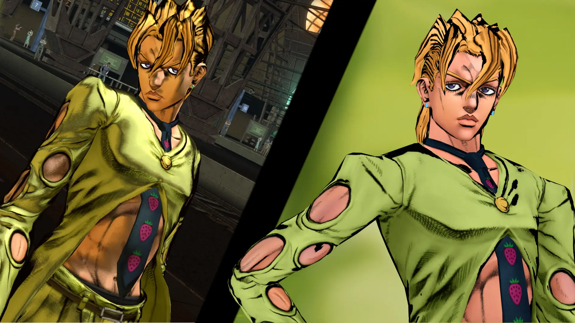 Anime Face And Hair Fugo at JoJo's Bizarre Adventure: All-Star Battle R ...