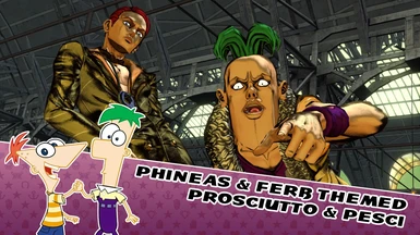 Phineas and Ferb Themed Prosciutto and Pesci