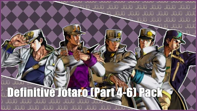 Definitive Jotaro (Part 4-6) Pack