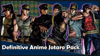 Definitive Anime Jotaro Pack