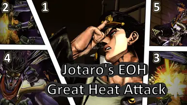 Jotaro's EOH Great Heat Attack