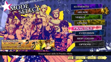 Main Menu