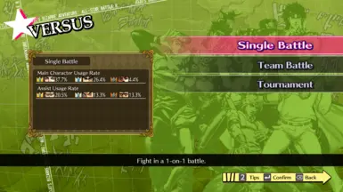 Versus Menu