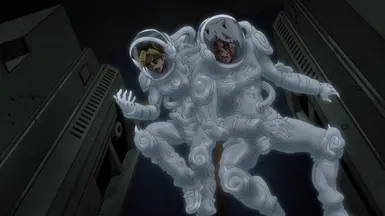 Cloud Suit Anime Design
