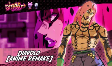 Anime Diavolo + King Crimson Reskin [JoJo's Bizarre Adventure: All Star  Battle] [Mods]