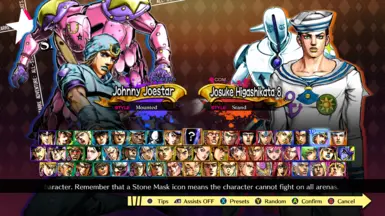 Compatible with Ultimate Josuke 8 Revamp!