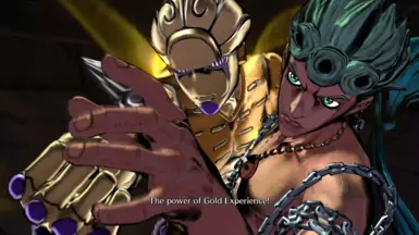 PS2 Giorno at JoJo's Bizarre Adventure: All-Star Battle R Nexus