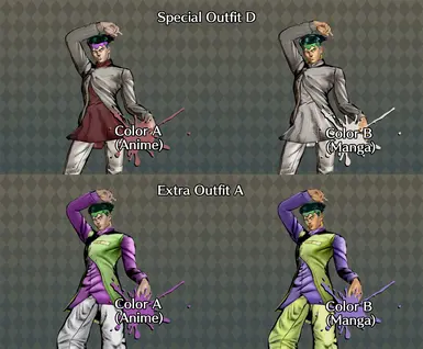 Tusk Act 3 manga colors at JoJo's Bizarre Adventure: All-Star Battle R  Nexus - Mods and Community