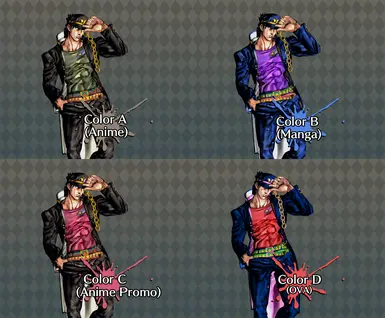 Part 5 Jotaro retexture (2 Styles) at JoJo's Bizarre Adventure: All-Star  Battle R Nexus - Mods and Community