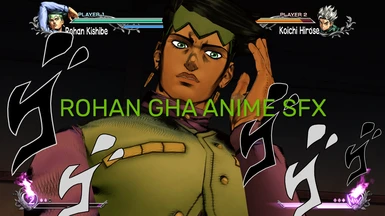 Rohan Kishibe GHA Anime SFX