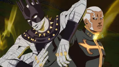 Pucci's pose #2 comparison (manga, game, anime) : r/StardustCrusaders