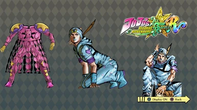 Johnny Joestar and Tusk Manga colors Pack