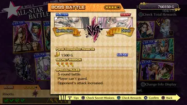 How Many Secret Missions Are In All-Star Battle Mode Part 7 In JoJo's  Bizarre Adventure: ASBR?