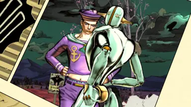 Josuke Points Menacingly by Broly on Newgrounds