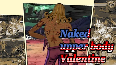 Naked upper body Valentine