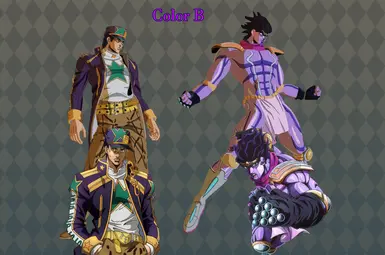 Johnny Joestar and Tusk Manga colors Pack at JoJo's Bizarre Adventure:  All-Star Battle R Nexus - Mods and Community