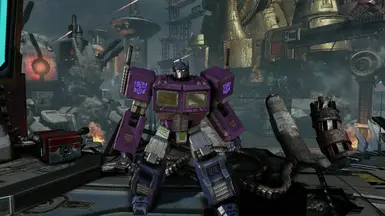 Shattered Glass Optimus