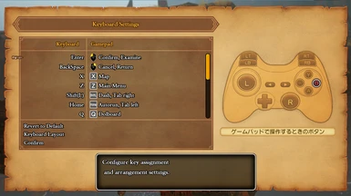 Keyboard and Mouse Button Prompts