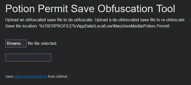 Potion Permit Save Obfuscation Tool