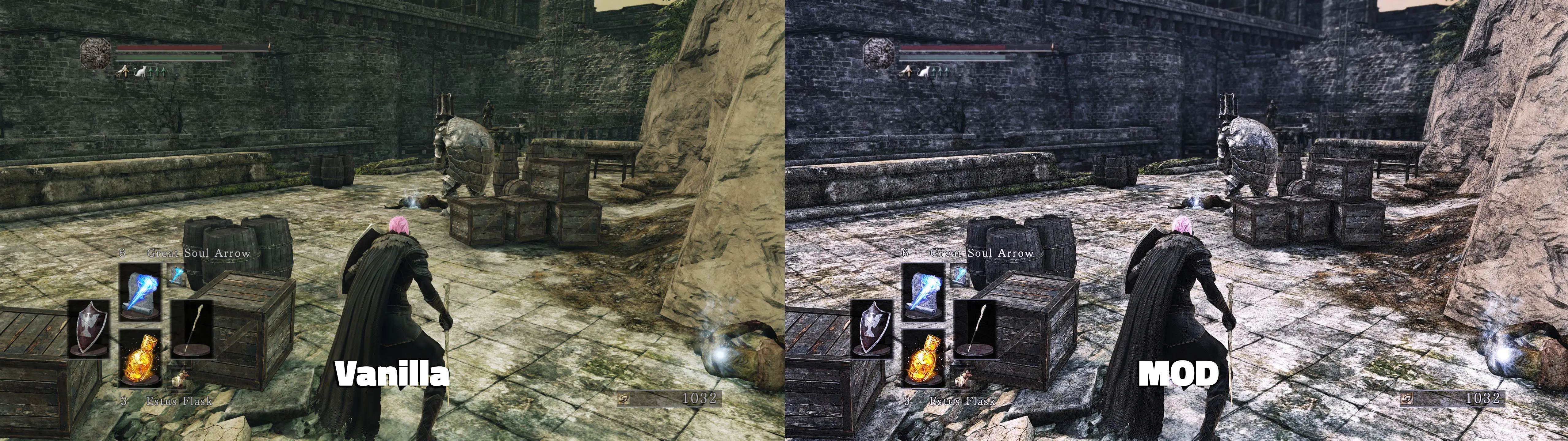 New screenshots from Dark Souls 2 Graphics Lighting Overhaul Mod