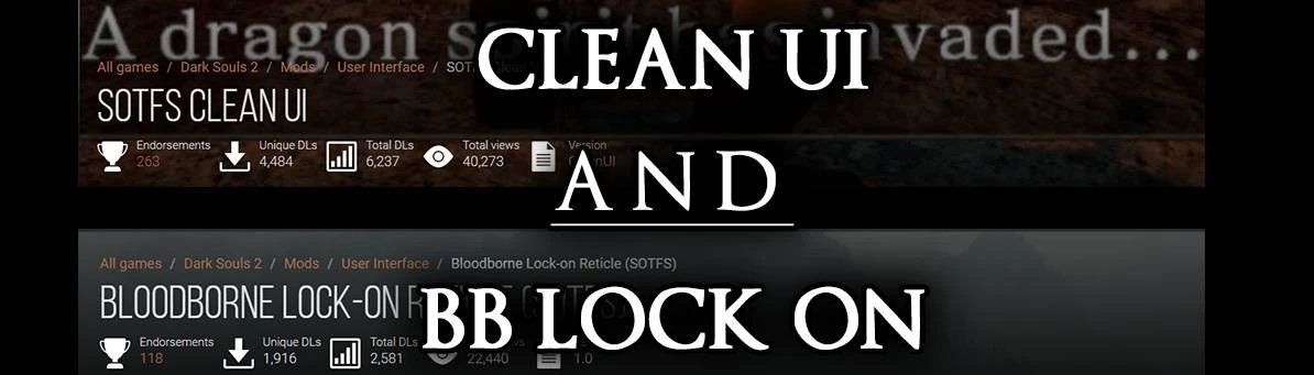 Clean UI at Dark Souls 2 Nexus - Mods and community