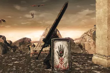 God Hand Greatshield (Wicked Eye Greatshield retex)
