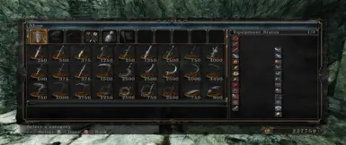 Gavlan - Weapons (cont)