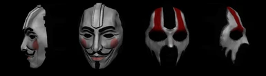 Guy Fawkes and Darth Nihilus Concept Mask