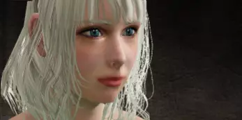 Dark Souls 2 Scholar Of The First Sin - beautiful female character - new save file 0 percent completed