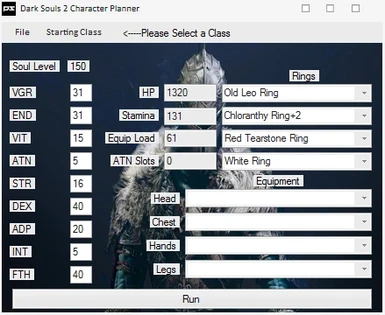 Dark Souls 2 Character Planner