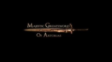 Majestic Greatsword Of Artorias At Dark Souls 2 Nexus Mods And Community
