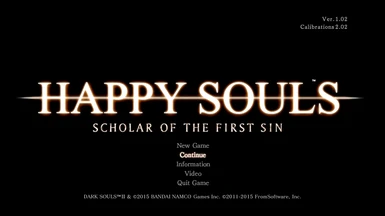 SotFS Title Screen - Happy Souls