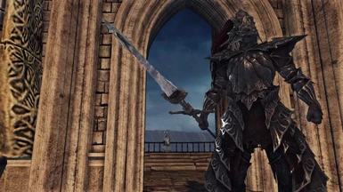 Just wanted a nice screenshot of Old Dragonslayer Ornstein, you heard me right.
