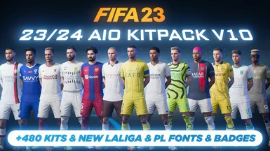 FIFA 23 - All New Leaked Kits Season 23/24 ft Man City, Barcelona, Real  Madrid, PSG [PC] 