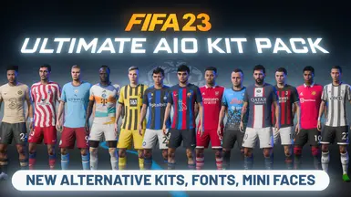 World Cup 2022 AIO Kit Pack For FIFA 22 ( New Kits, Alternative