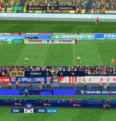 France and Germany Scoreboard