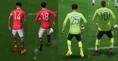 Manchester United Number UCL and CUP