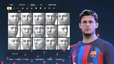 Unlocked Player Editing