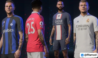Tattoo Pack 1 for FIFA 23