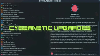 Cybernetic Upgrades
