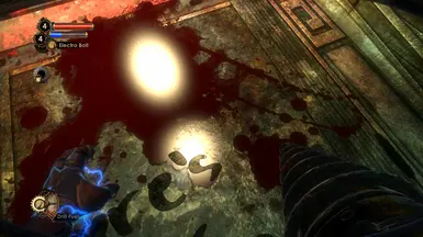 After (now, every blood stain uses higher quality assets, that were already in the game's files)
