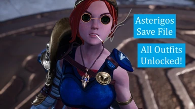 Asterigos - Save File with All Outfits Unlocked