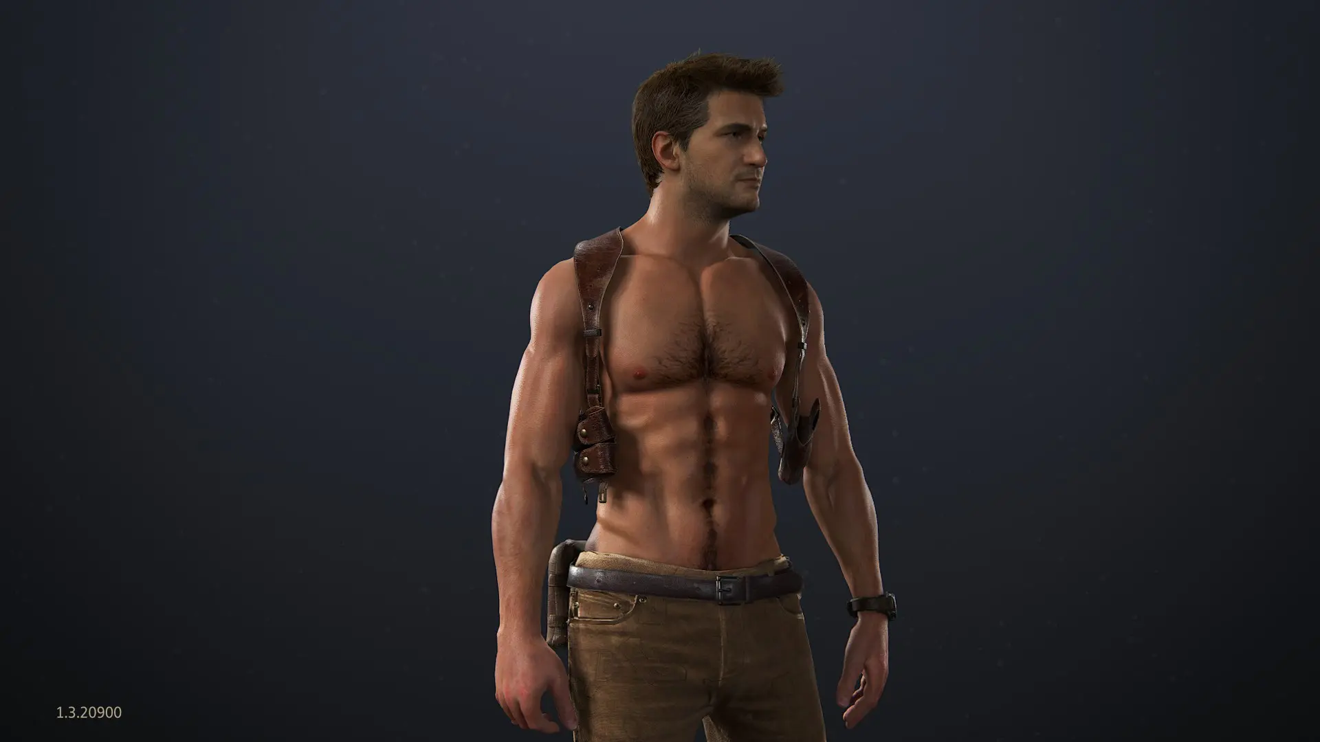 Nathan Drake Shirtless At Uncharted Legacy Of Thieves Collection Nexus Mods And Community