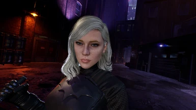 Platinum Blonde Haircolor for Batgirl All Hairstyles