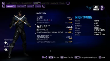 Gotham Knights Game Save Right After Harley Breaks Out Of Jail Maxed Out Characters