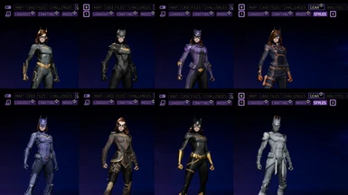 You should see NO capes on inventory screen, for whichever suit you downloaded.